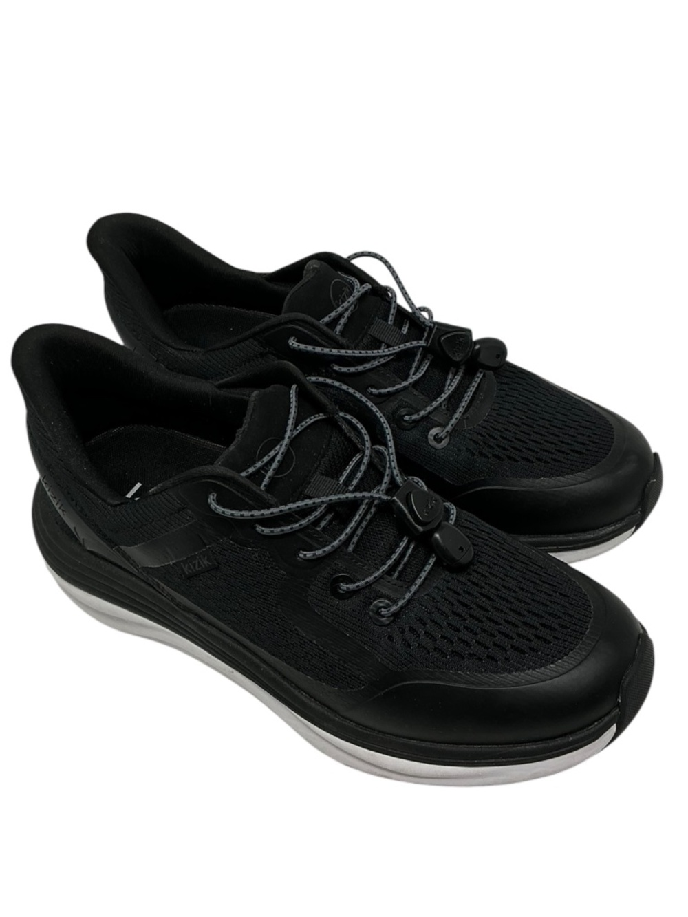 KIZIK London Hands Free Slip On Walking Sneakers Black Women's Size 8